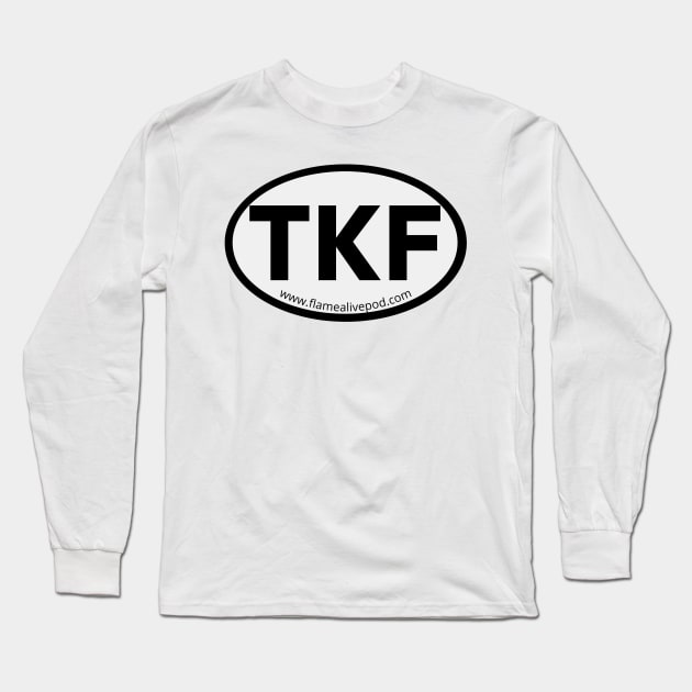 TKFLASTAN TKF country code Long Sleeve T-Shirt by Keep the Flame Alive